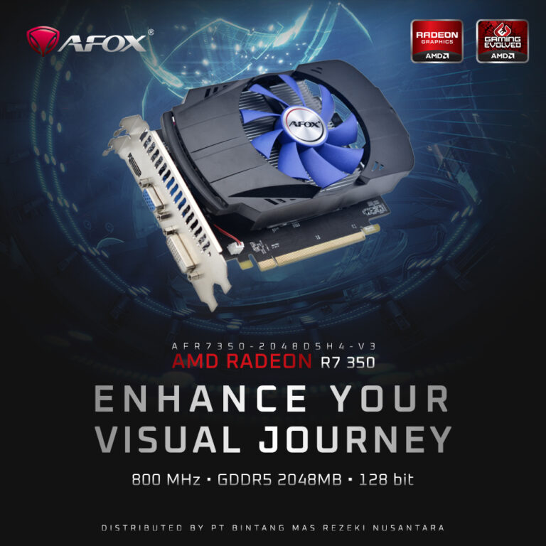Amd Radeon Tm R7 350 AFOX RADEON R7 350, SOLUSI TERJANGKAU UNTUK UPGRADE GRAFIS PC – Bintang ...