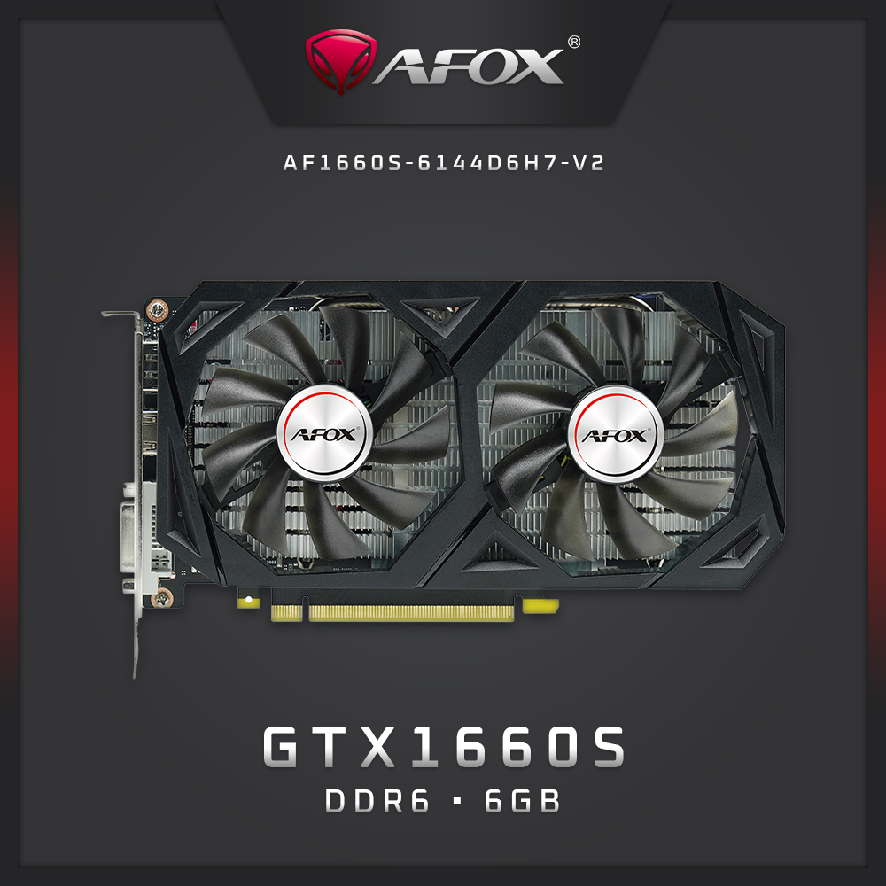 AFOX LUNCURKAN KARTU GRAFIS GTX 1660 SUPER DENGAN PENINGKATAN